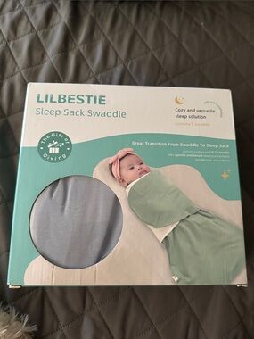 LilBestie Sleep Sack Swaddle - blue